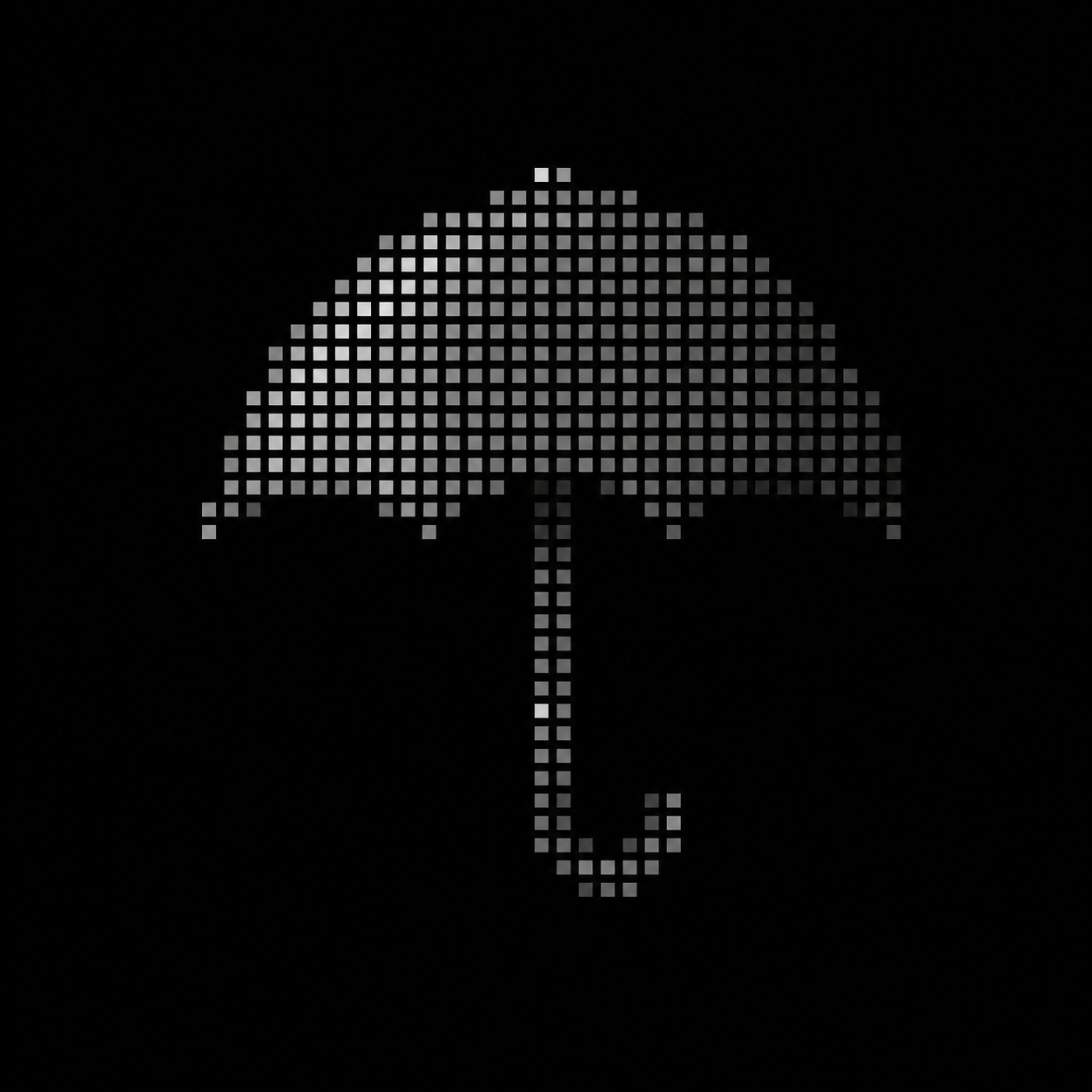 Raindrop umbrella